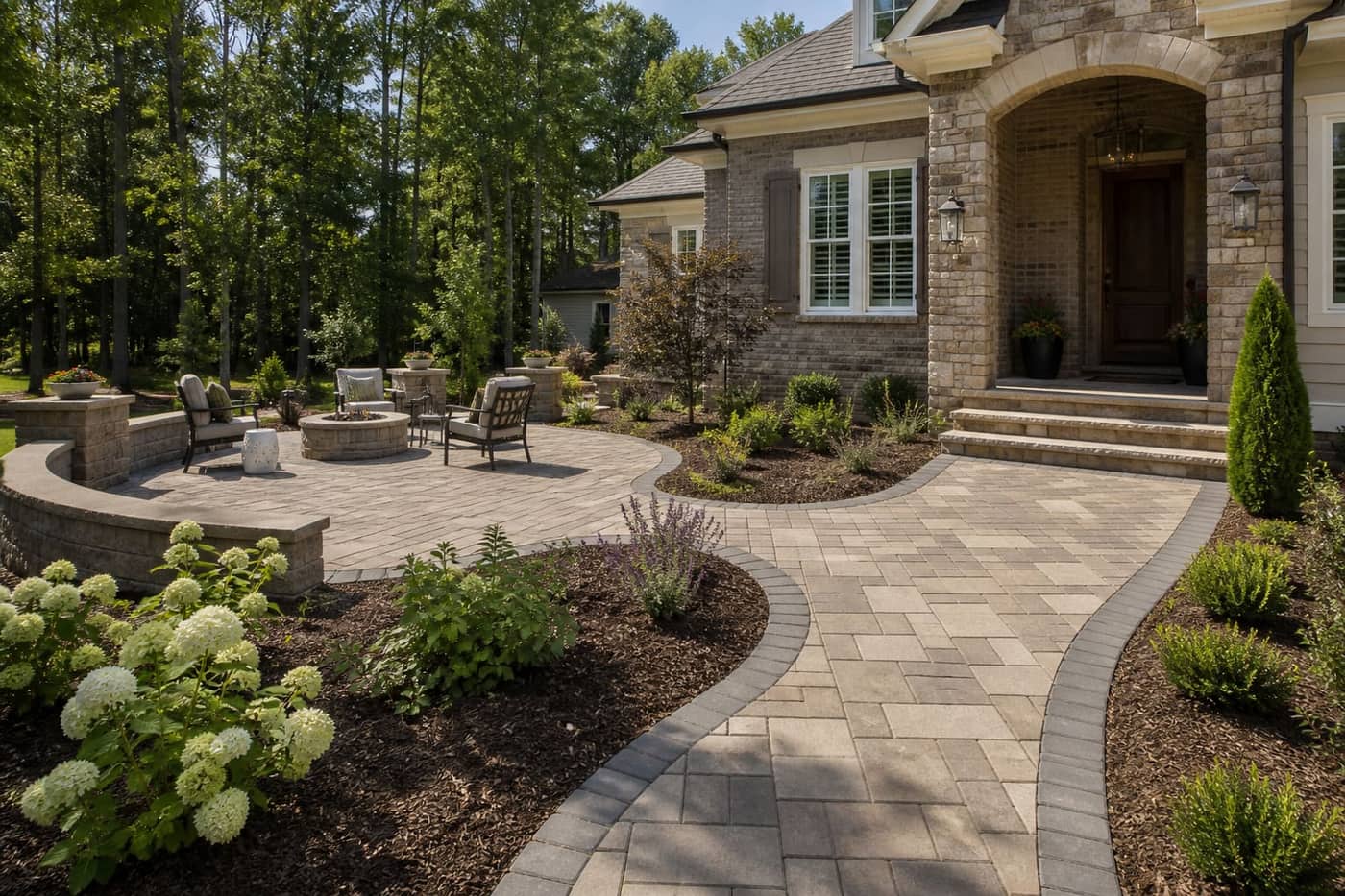 Custom Hardscape Design in Charlotte